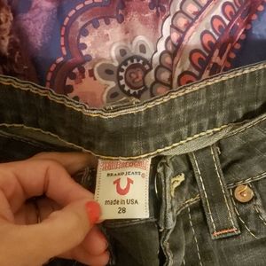 True Religion Billy Jean's size 28